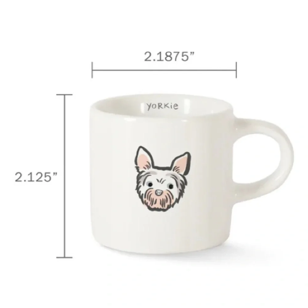 Trey Speegle original artwork “MORE PLEASE” ceramic dog bowl